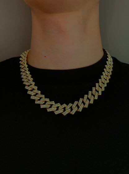 Standard Full Gold Cuban Set | 15mm Gold