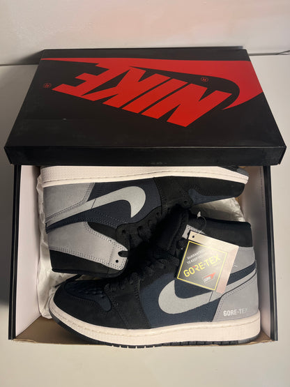 Jordan 1 Retro High Element GoreTex Black Particle Grey + Free Mystery Box