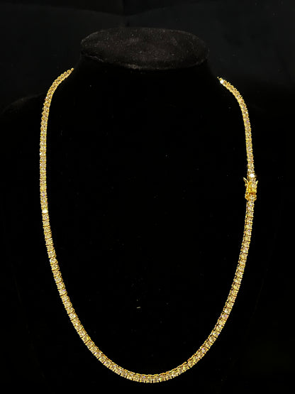 Tennis Chain Gold 3mm