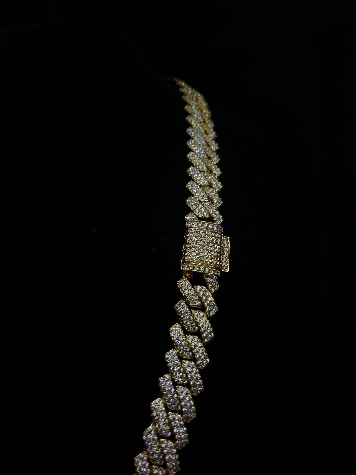 Premium golden cuban chain affordable