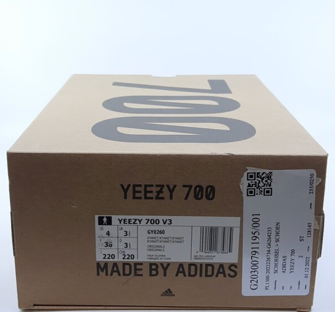 Adidas Yeezy700 V3 Kyanite + FREE MYSTERY BOX