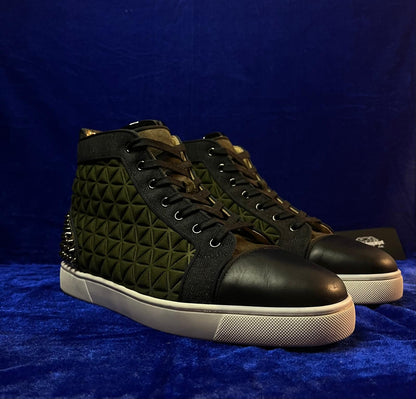 Christian Louboutin Men’s High Top Trainers 44 + FREE MYSTERY BOX